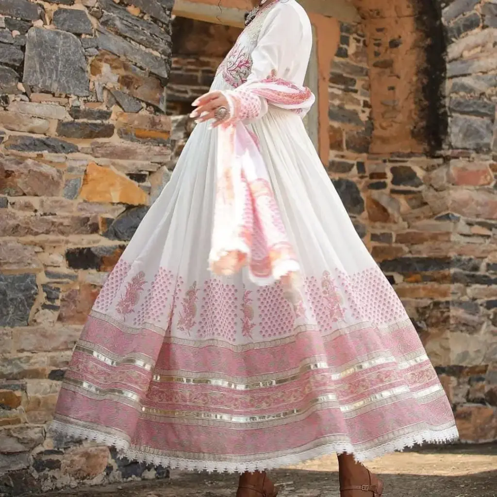 Anarkali Kurti Duptta Set